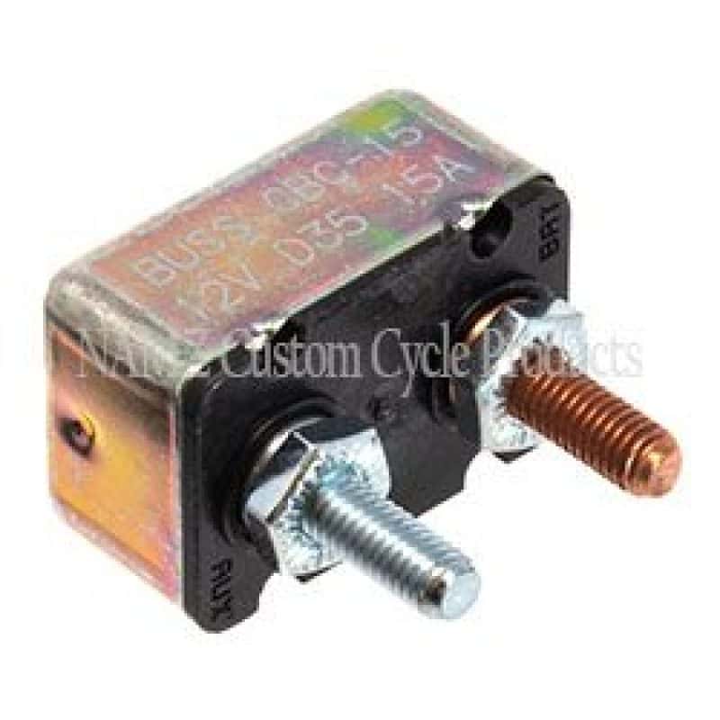 NAMZ — NAMZ Universal 15-AMP Circuit Breaker 10/32in. Studs - Single (OEM 74589-73) - view 2