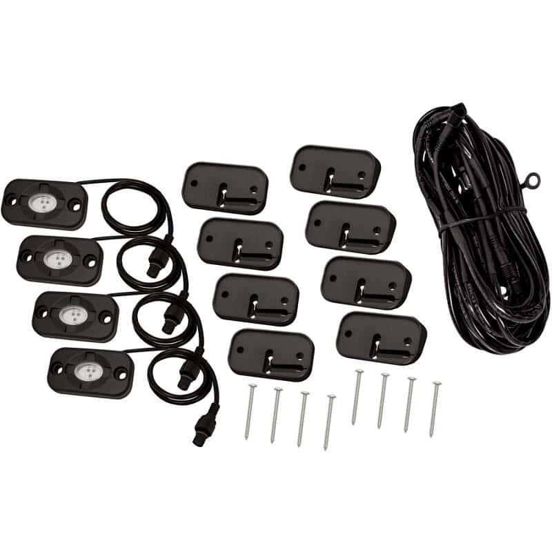 Westin — Westin LED Rock Light Kit - 07-18 Jeep Wrangler JK / 18-19 Jeep Wrangler JL - Black
Offroad/Racing Lamp - view 1