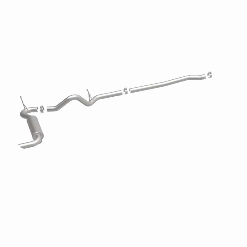 Magnaflow — MagnaFlow 12-14 Jeep Wrangler 4dr Single Straight Rear P/S Exit Stainless C/B Performance Exhaust
Cat-Back - view 5