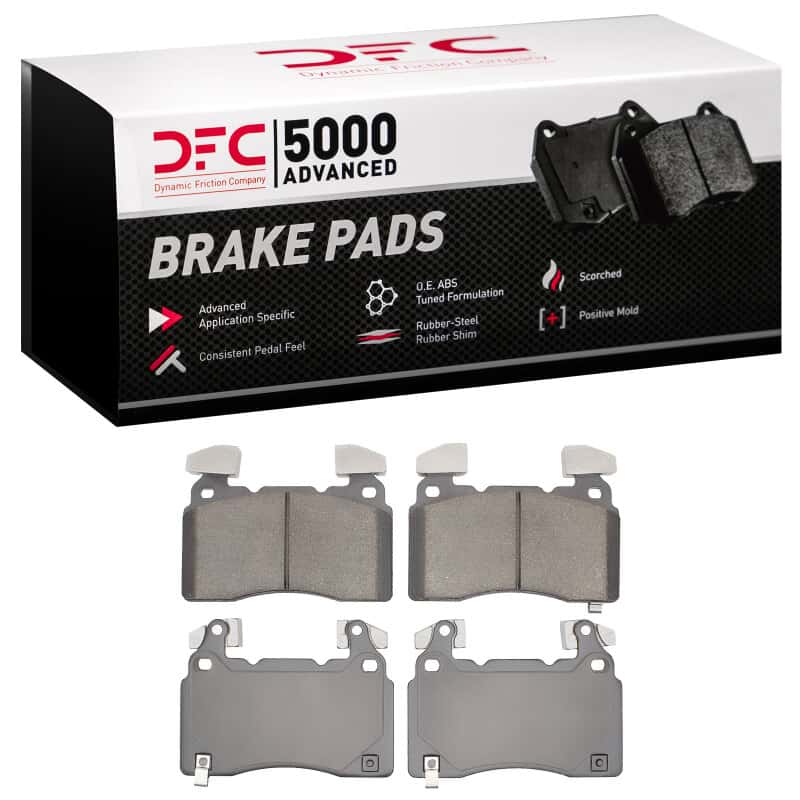 DFC — DFC 12-24 Cadillac CTS Front 5000 Advanced Low Metallic Brake Pads
DFC Brake Pad Set - view 1