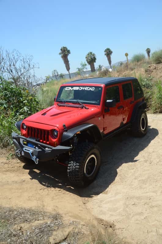 DV8 Offroad — DV8 Offroad 07-18 Jeep Wrangler JK 2 Piece Fast Back Hard Top 4 Door - Black (DS Only) - view 13
