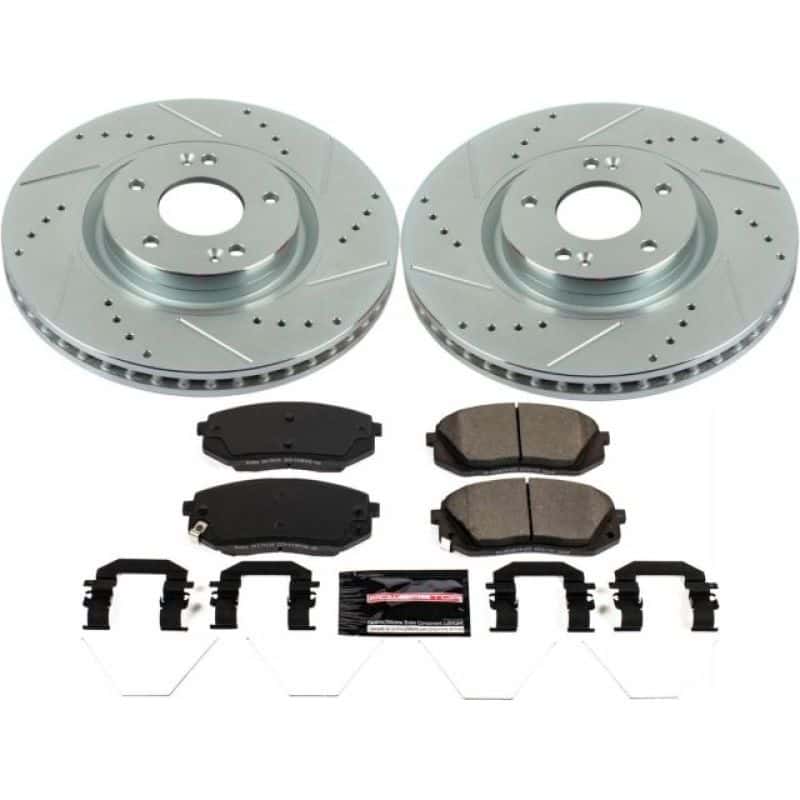 PowerStop — Power Stop 17-19 Hyundai Sonata Front Z23 Evolution Sport Brake Kit - view 1
