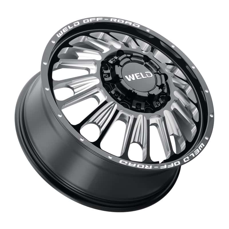 Weld — Weld Off-Road W121 20X8.25 Scorch Front 8X200 ET108 BS8.90 Gloss Black MIL 142.2 - view 2