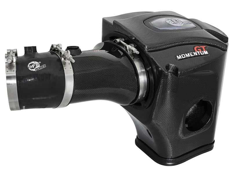 aFe — aFe Momentum GT Black Series Carbon Fiber CAIS 2017 Dodge Challenger/Charger SRT Hellcat V8-6.2L(sc)
Black Series Intake - view 2