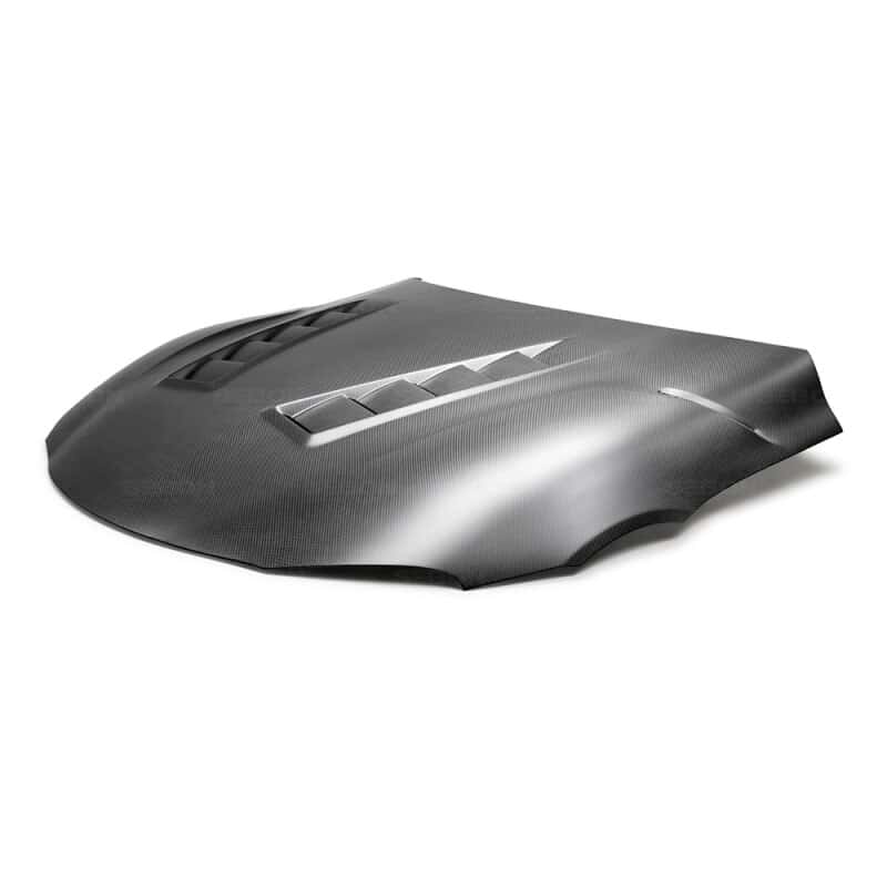 Seibon — Seibon 2020 Toyota GR Supra TS-Style Dry Carbon Fiber Hood - view 3