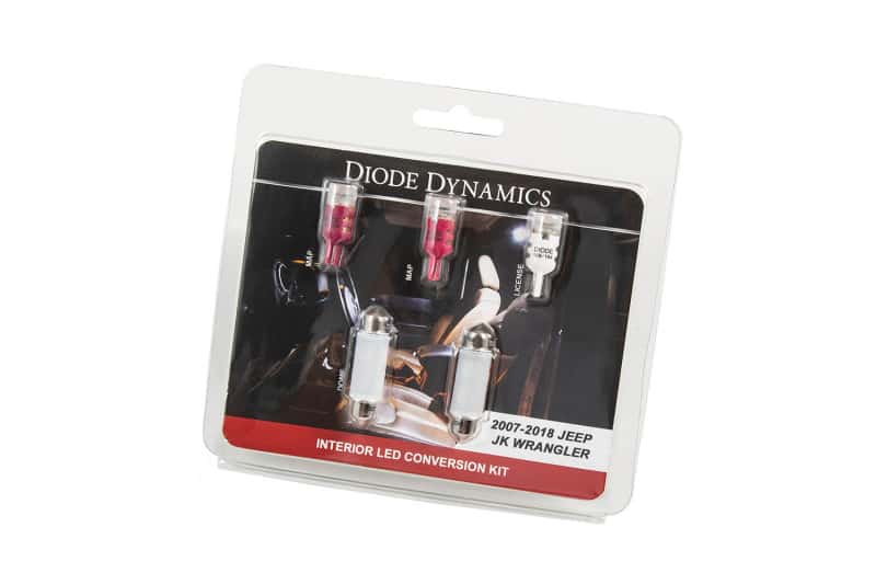 Diode Dynamics — Diode Dynamics Wrangler JK 4dr Interior Kit Stage 2 - Red - view 1