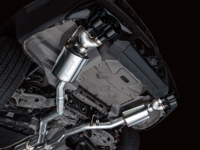 AWE Tuning — AWE Tuning 2020+ Ford Explorer ST Touring Edition Exhaust w/ Diamond Black Tips
Touring Catback - view 4