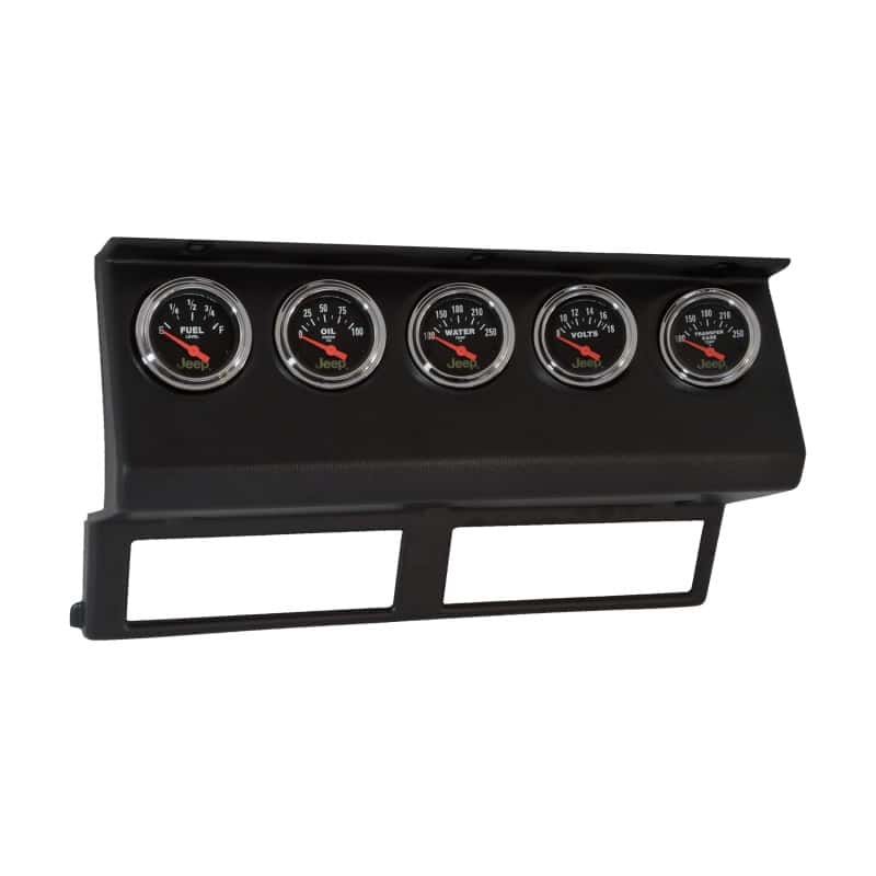 AutoMeter — Autometer 87-96 Jeep Wrangler YJ 7pc Direct-Fit Dash Gauge Kit
JEEP YJ DUAL DASH AN - view 6