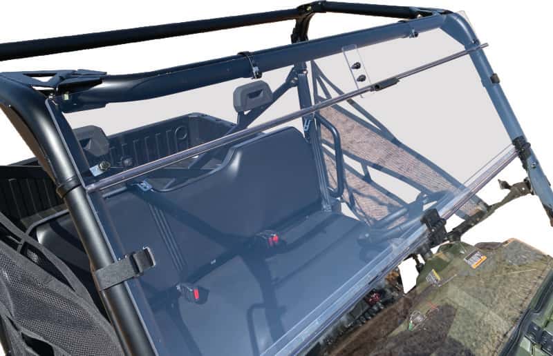 QuadBoss — QuadBoss 2013 Polaris Ranger Crew 800 Windbreak Folding Windshield - view 4