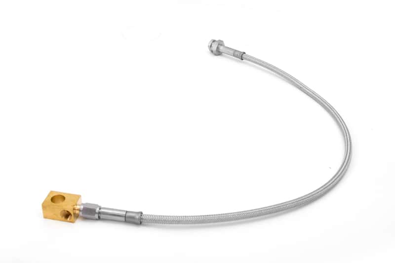 Rugged Ridge — Rugged Ridge Rear Brake Hose Braided SS 87-95 Jeep Wrangler YJ
JEEP_HARDPARTS - view 2