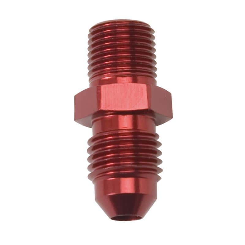 Russell — Russell Performance -4 AN MALE X 1/8in NPT MALE (Red)
Adapter Fitting - view 3