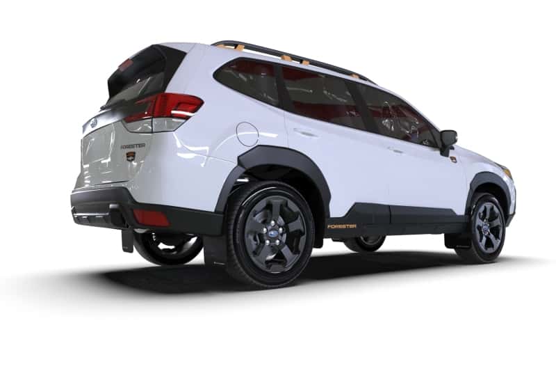 Rally Armor — Rally Armor 22-24 Subaru Forester & Wilderness Black UR Mud Flap w/Wild Orange Logo
Mud Flap - view 6