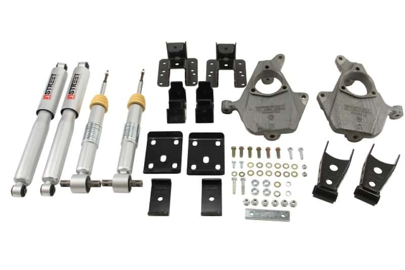 Belltech — Belltech LOWERING KIT 2014 Chevy/GMC Silverado/Sierra All Cabs 2WD 2in Front/4in Rear w/ Shocks
LOWERING KIT - view 1