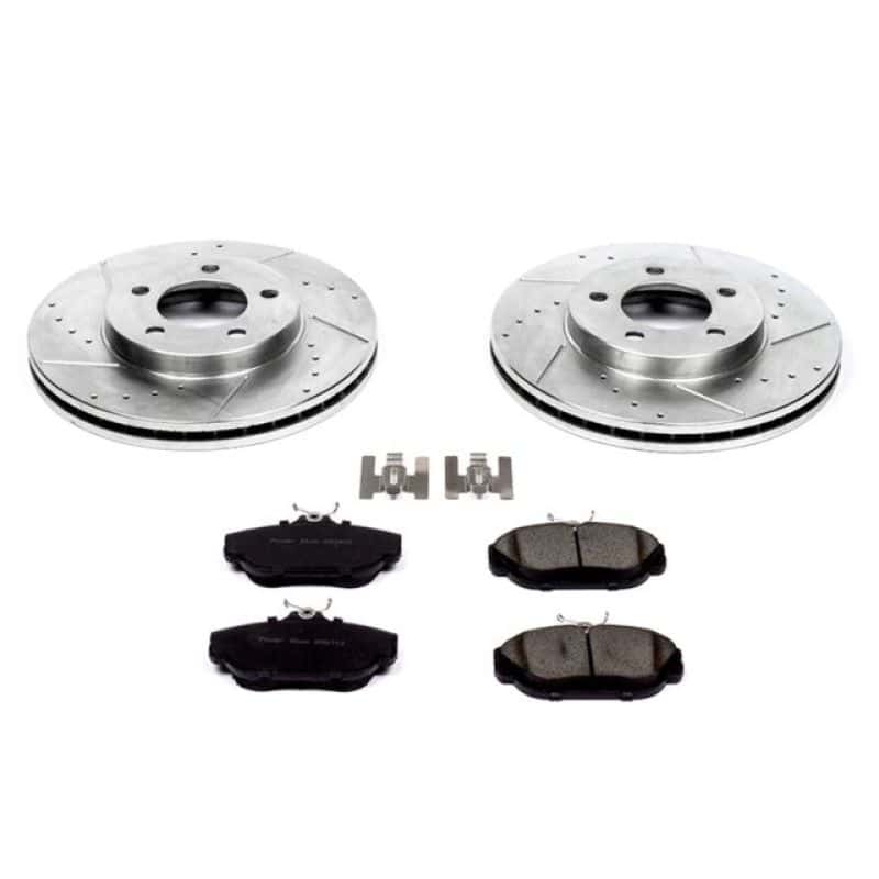 PowerStop — Power Stop 94-00 Ford Taurus Front Z23 Evolution Sport Brake Kit - view 1