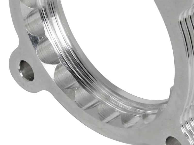 aFe — aFe Silver Bullet Throttle Body Spacers TBS Nissan Patrol 10-16 V8-5.6L
Throttle Body Spacer - view 3