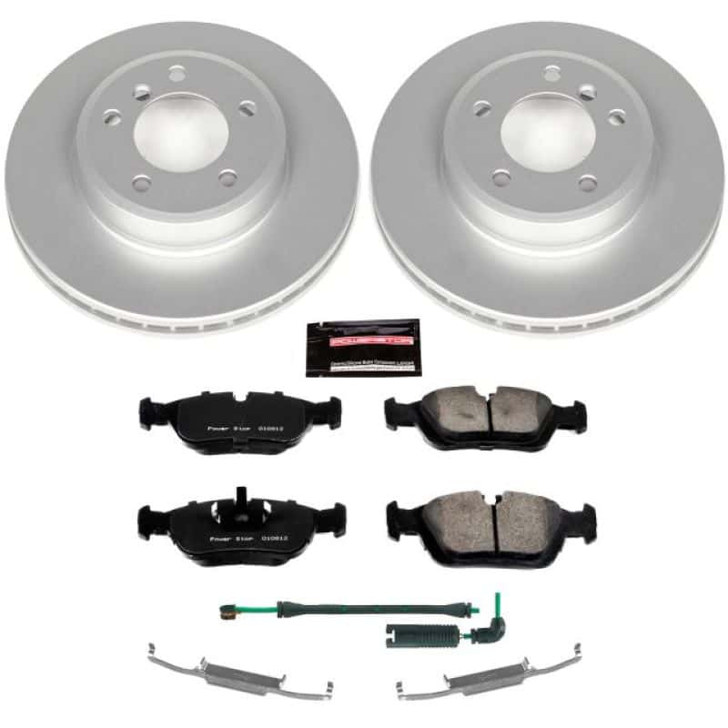 PowerStop — Power Stop 01-05 BMW 325xi Front Z23 Evolution Sport Coated Brake Kit - view 1