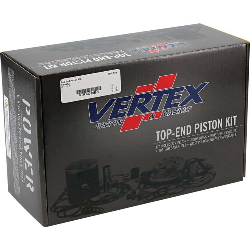 Vertex Pistons — Vertex Piston 19-23 Yamaha YZ 85 85cc Top End Piston Kit - view 5
