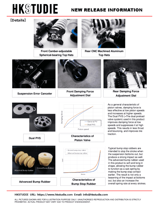 HKS — HKS HKSTUDIE SUSPENSION with CANCELLER for G80/G82 - view 2