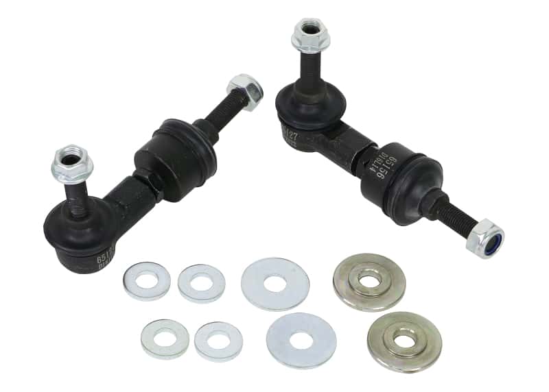 Whiteline — Whiteline 89-98 Nissan 240SX S13 & S14 Rear Swaybar link kit-adjustable ball end links
Link Kit - view 4