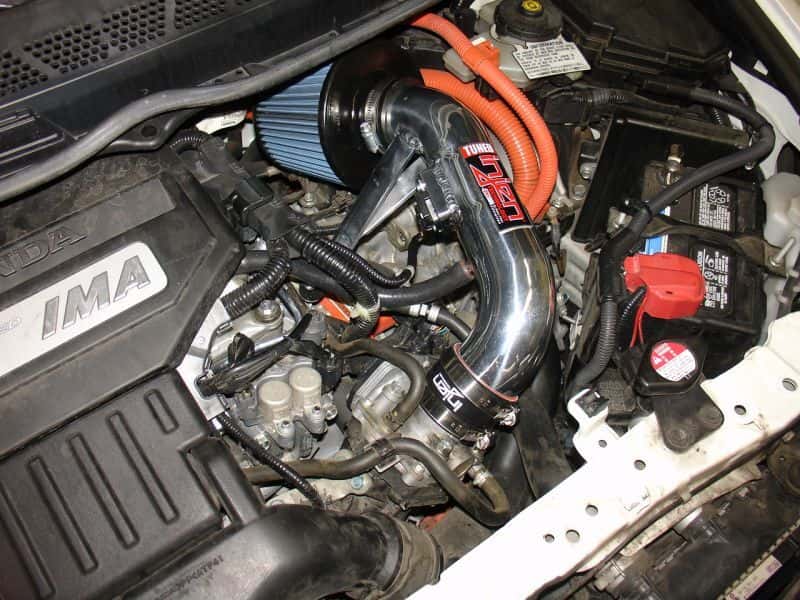 Injen — Injen 06-11 Honda Civic Hybrid 1.3L 4 cyl Black Dyno-Tuned Air Intake w/ Web Nano-Fiber Filter
Short Ram Intake
Air Intake Kit - view 4