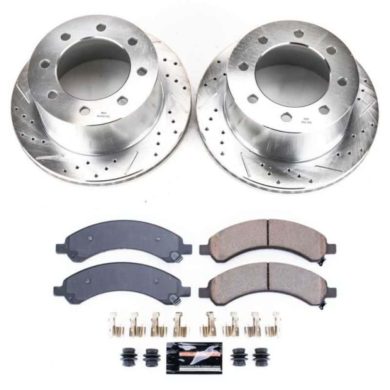PowerStop — Power Stop 03-08 Chevrolet Express 3500 Rear Z23 Evolution Sport Brake Kit - view 1
