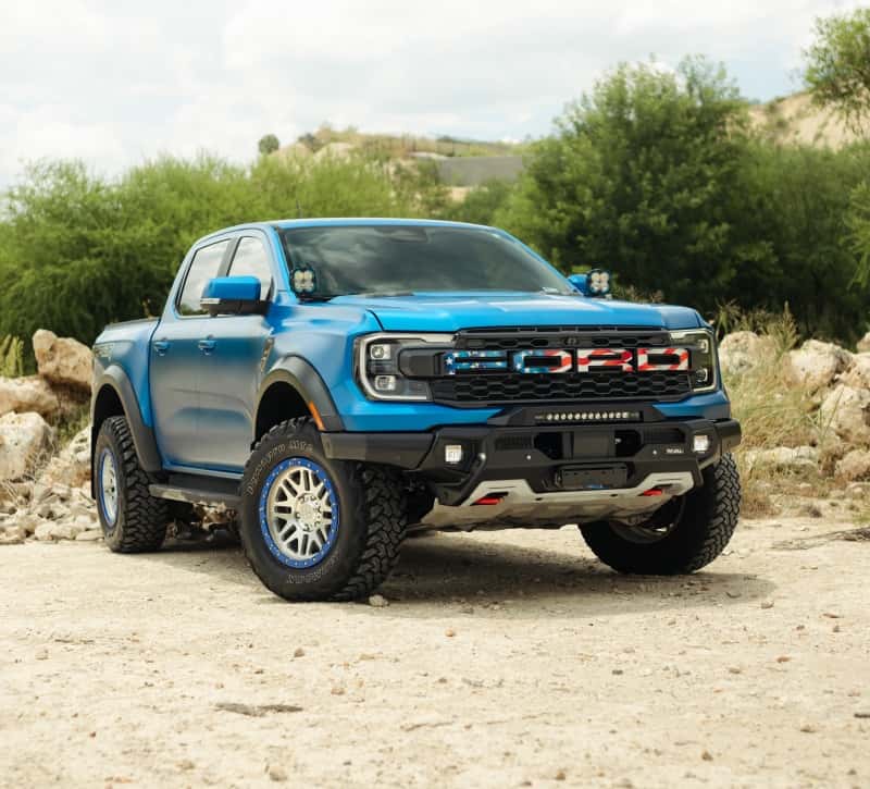 Rival 4x4 — Rival 2024-2026 Ford Ranger Raptor  Front Aluminum Bumper
Front Bumper - view 4