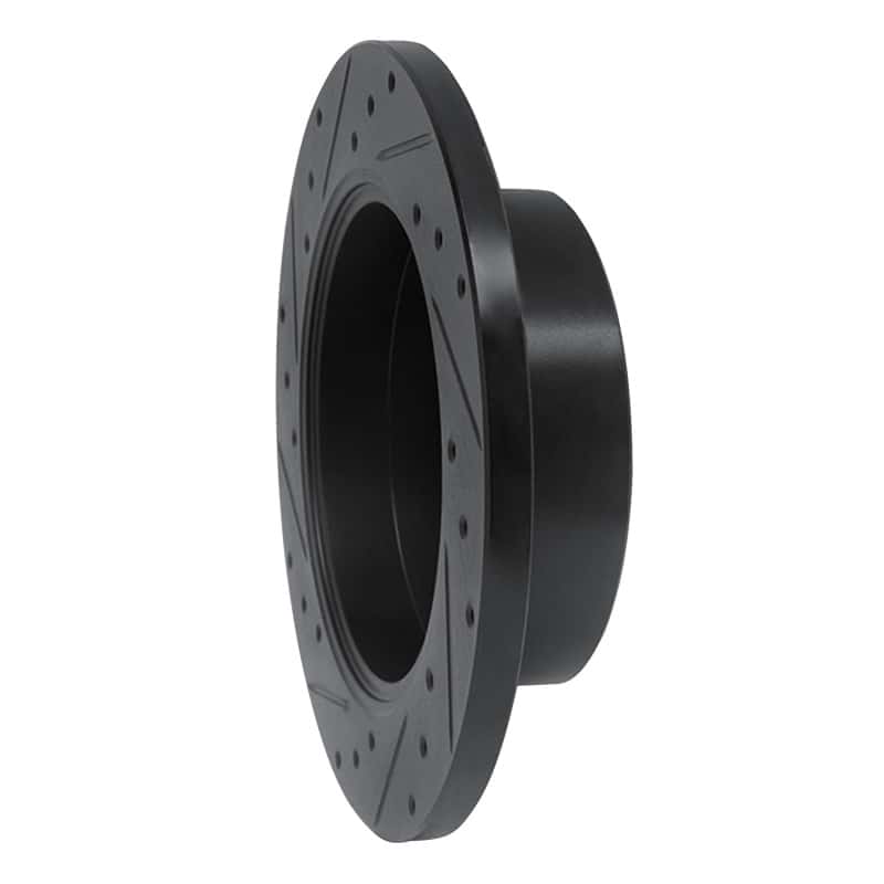 R1 Concepts — R1 06-18 Dodge Sprinter 2500 Rear Right Drilled & Slotted Black Brake Rotor
R1 Brake Rotor Drill - view 4