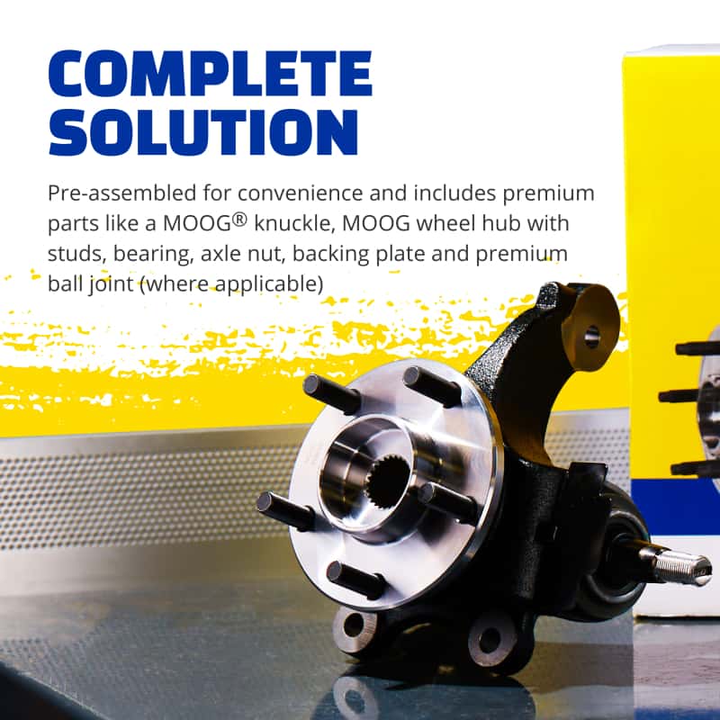 Moog — MOOG 02-05 Ford Explorer Rear Right Complete Knuckle Assembly - view 3