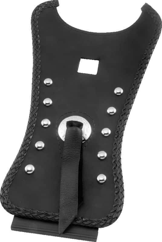 Mustang Motorcycle — Mustang 99-15 Yamaha Road Star 1600/1700 Tank Bib w/Studs - Black - view 1