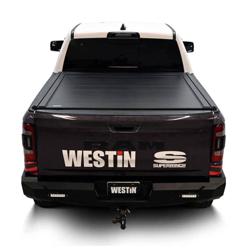 Westin — Westin 19-26 RAM 1500 New Body 5ft 7in. (67in) Bed Electric Retractable Tonneau Cover - Black
Tonneau Cover - view 5