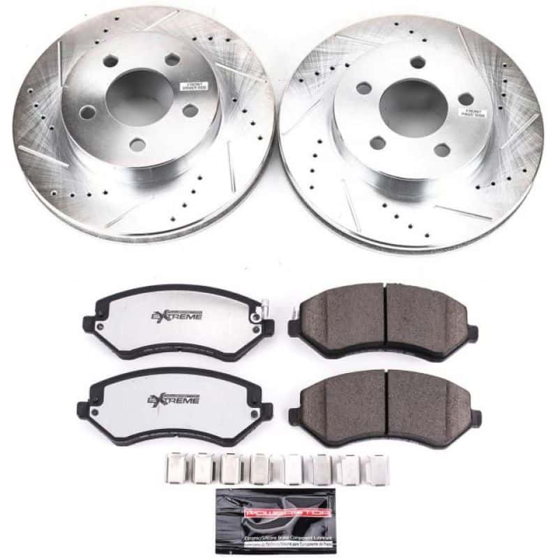 PowerStop — Power Stop 02-07 Jeep Liberty Front Z36 Truck & Tow Brake Kit - view 1