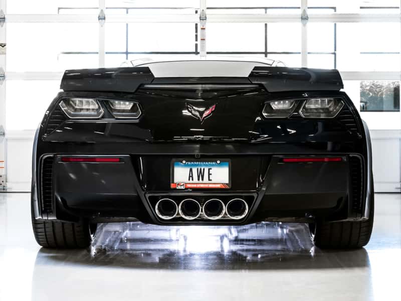 AWE Tuning — AWE Tuning 14-19 Chevy Corvette C7 Z06/ZR1 (w/o AFM) Touring Edition Axle-Back Exhaust w/Chrome Tips
Touring Exhaust - view 5