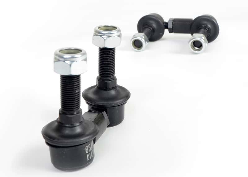 Whiteline — Whiteline 07+ Nissan Skyline R35 GT-R Front Swaybar link kit h/duty-adjustable steel ball
Link Kit - view 3