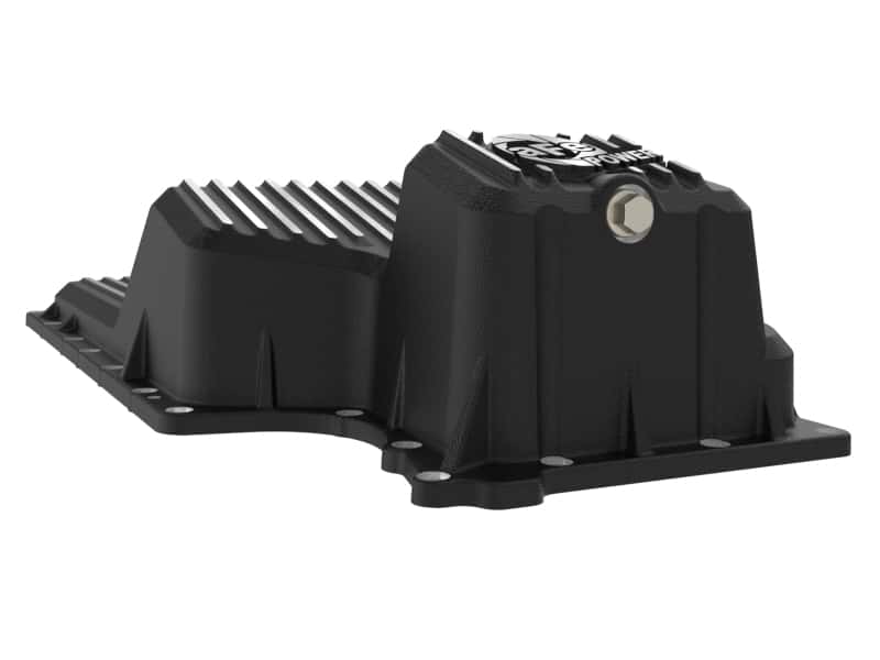 aFe — aFe 20-25 GM Trucks L6 3.0L Engine Oil Pan - Black w/ Machined Fins
Engine Oil Pan - view 5