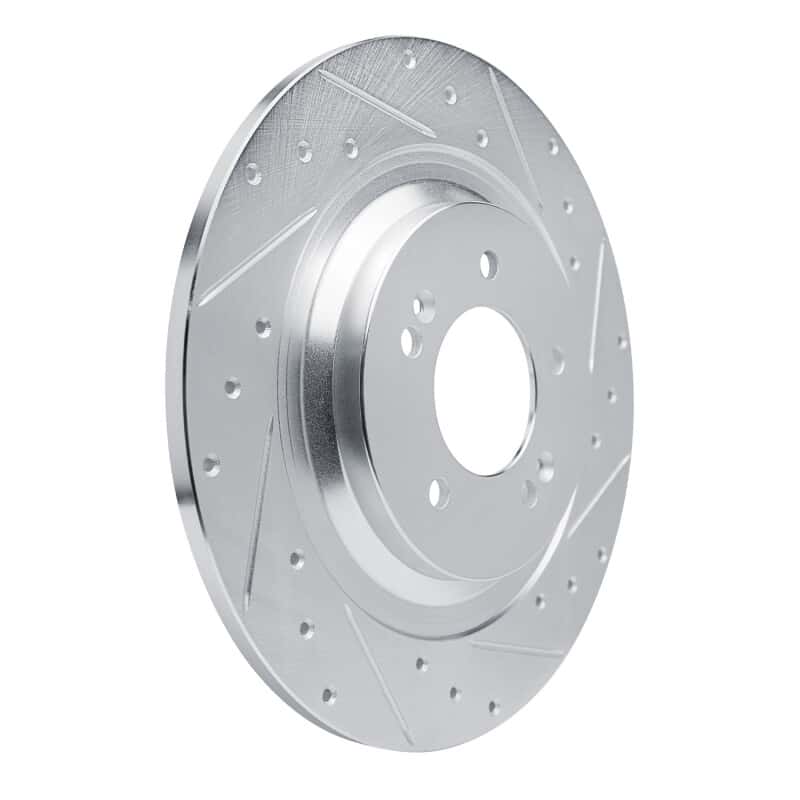 R1 Concepts — R1 21-25 Hyundai SONATA Rear Right Drilled & Slotted Silver Brake Rotor
R1 Brake Rotor Drill - view 2