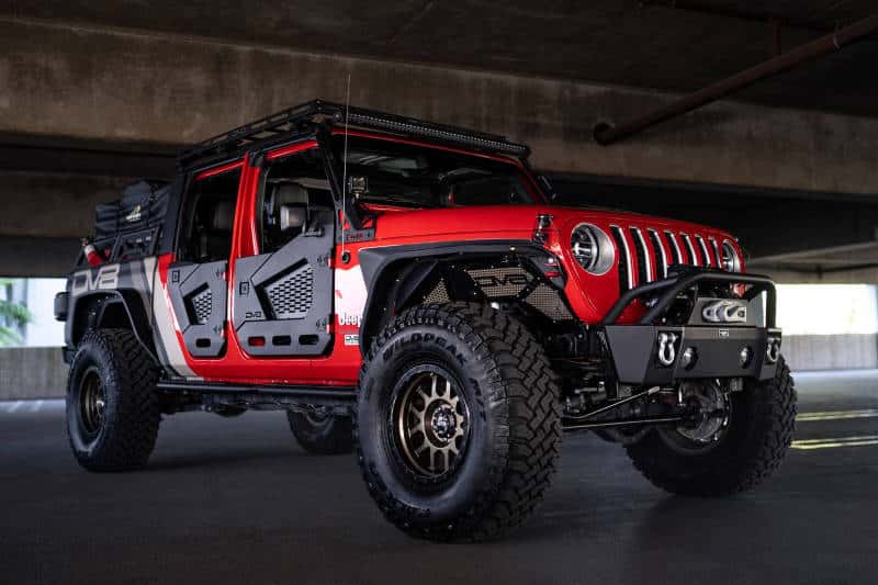 DV8 Offroad — DV8 Offroad 18-22 Jeep Wrangler JL/JT Spec Series Half Doors - Front Set - view 11