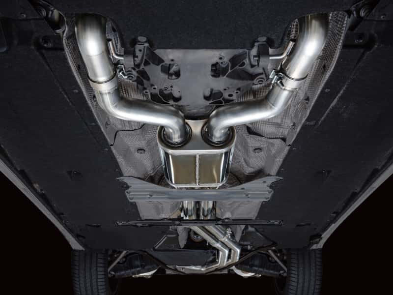 AWE Tuning — AWE Tuning 19-23 Audi C8 S6/S7 2.9T V6 AWD Track Edition Exhaust - Chrome Silver Tips
Track Exhaust - view 5