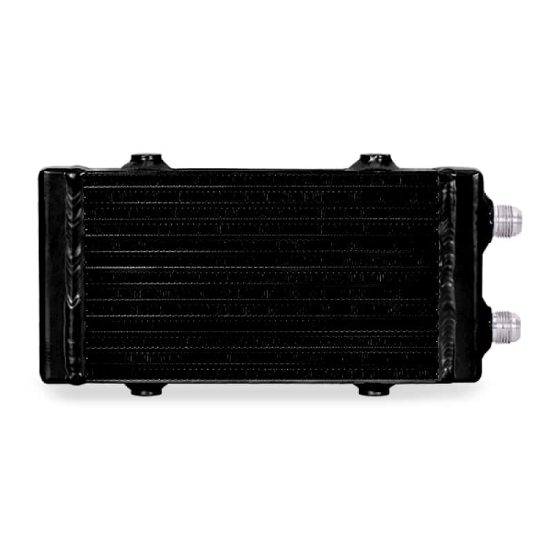Mishimoto — Mishimoto Universal Small Bar and Plate Dual Pass Black Oil Cooler - view 6
