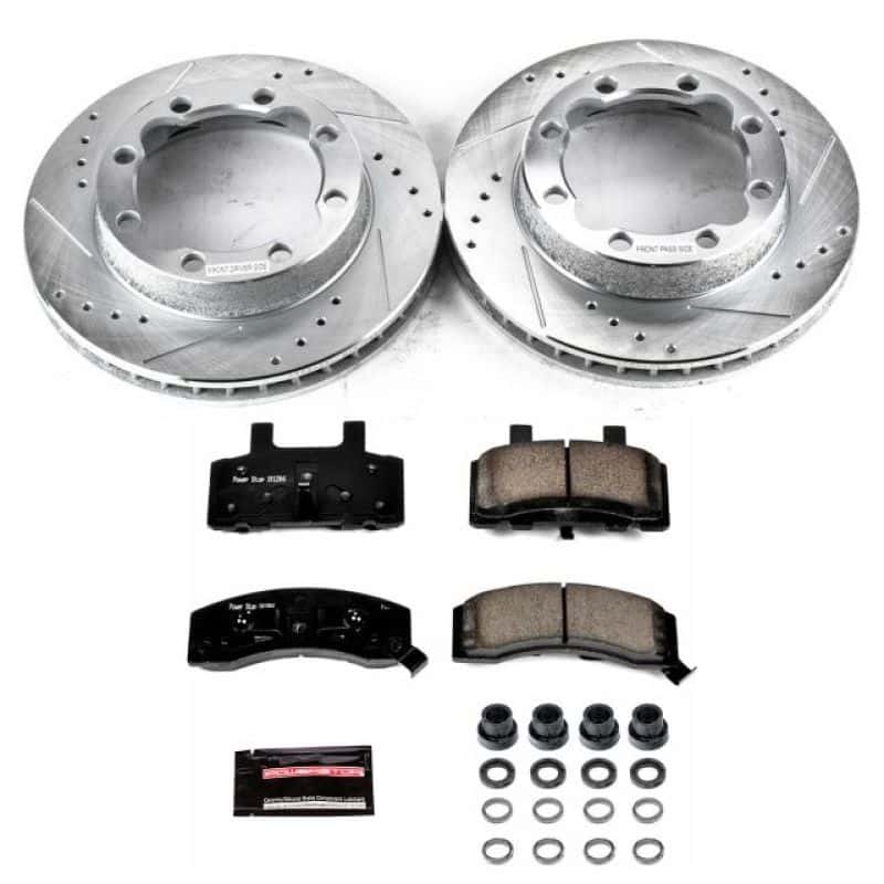PowerStop — Power Stop 94-99 Chevrolet K1500 Suburban Front Z23 Evolution Sport Brake Kit - view 1