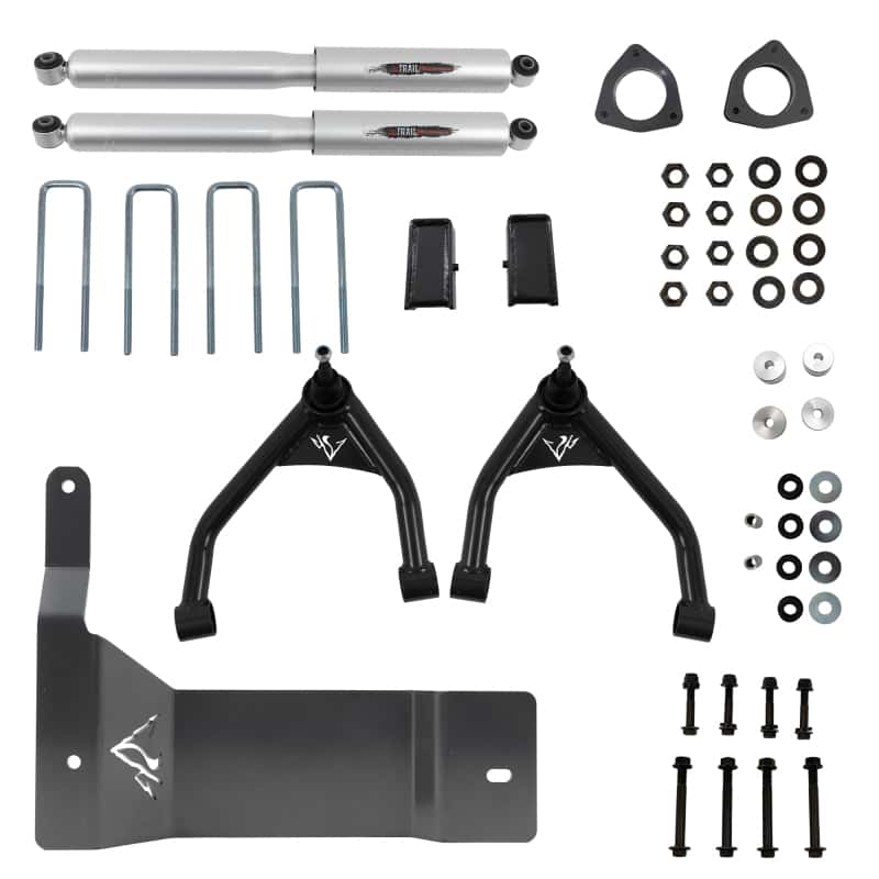 Belltech — Belltech 14-16 Chevrolet Silverado / GMC Sierra 1500 4WD 4in Suspension Lift Kit w/ Shocks
LIFT KIT - view 2