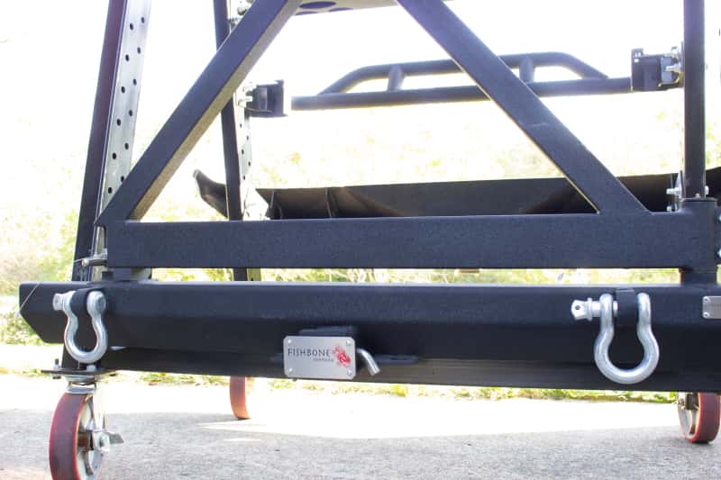 Fishbone Offroad — Fishbone Offroad Hitch Cover - 2In Hitch - Black Powdercoated Steel - view 8