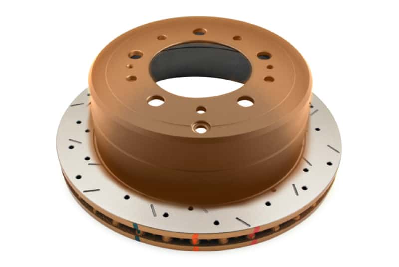 DBA — DBA 98-05 Lexus LX 470 / 98+ Toyota Landcruiser 100 Series Rear Drilled & Slotted 4000 Series Rotor
XS 4000 Series
Brake Rotor - view 1