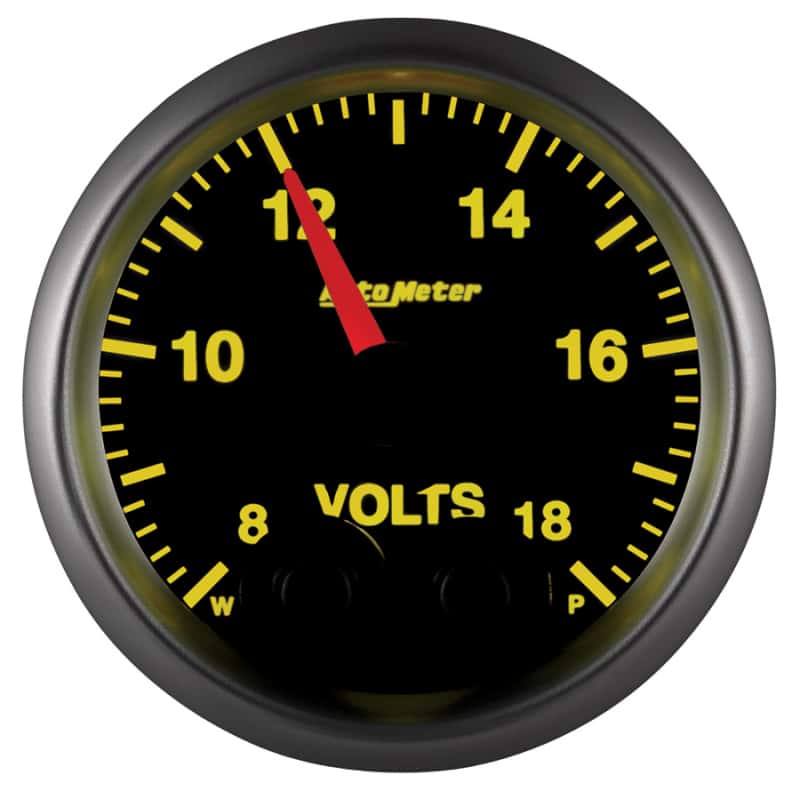 AutoMeter — Autometer Elite 52.4mm Peak & Warn w/ Electronic Control 8-18 Volt Voltmeter
GA 2" VOLT 18V ELITE - view 17