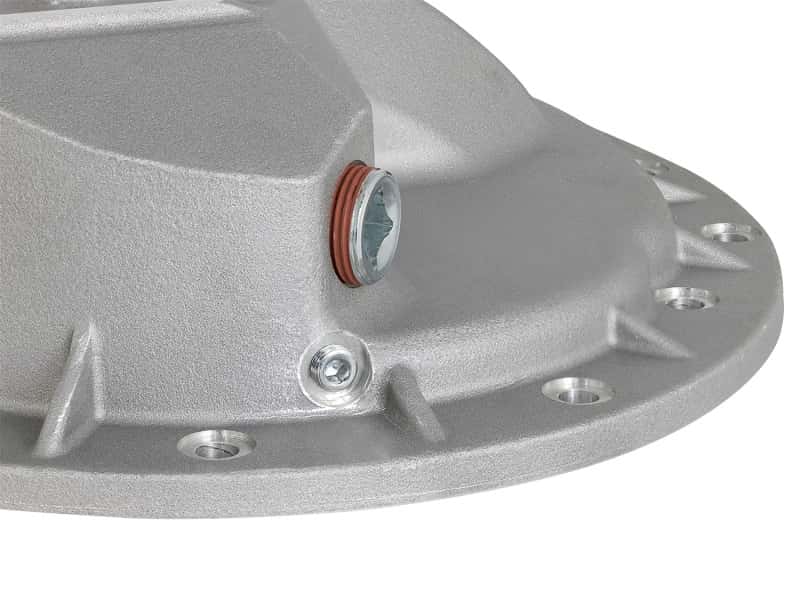 aFe — aFe Power Rear Differential Cover Raw w/Machined Fins Street Ser. 16-17 Nissan Titan XD (AAM 9.5-14)
Differential Cover - view 6