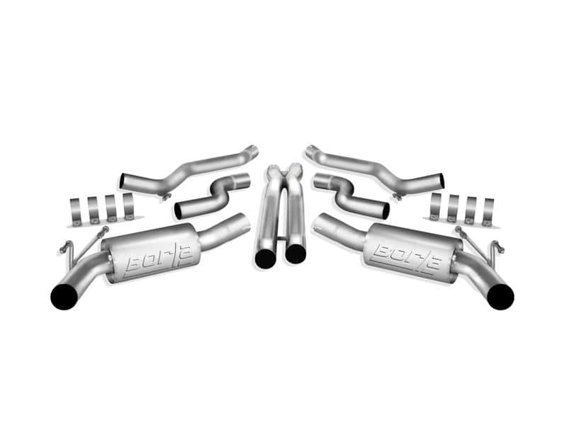 Borla — Borla 10-13 Chevy Camaro SS 6.2L V8 ATAK Catback Exhaust Incl. X Pipe works w/GFX Package
Cat-Back System
ExhstSysKt - view 2