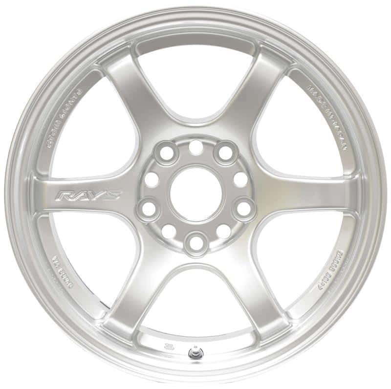 Gram Lights — Gram Lights 57DR 15x8.0 +28 4x100 Sunlight Silver Wheel - view 1