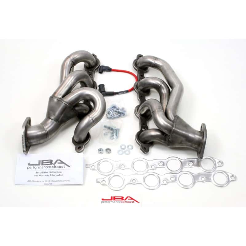 JBA — JBA 10-15 Chevrolet Camaro 6.2L LS 1-3/4in Primary Raw 409SS Cat4Ward Header
Exhaust Header - view 2