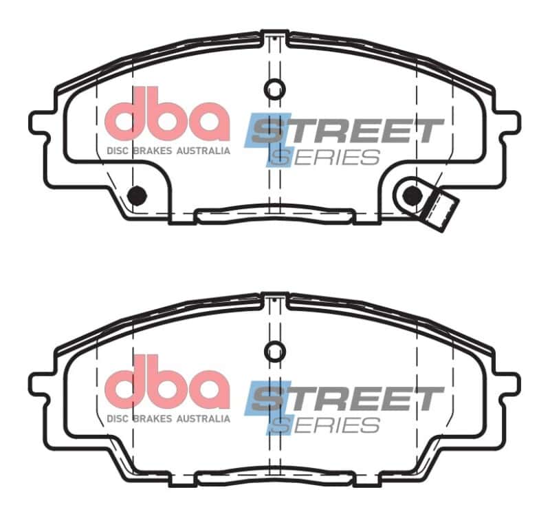 DBA — DBA 00-09 Honda S2000 Front Street Series Brake Pads
Brake Pad - view 2