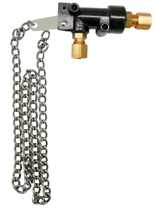 Kleinn Air Horns — Kleinn H/ Pull Valve w/ Chain Lanyard for Roof Mount Horns
Lanyard Valve - view 2