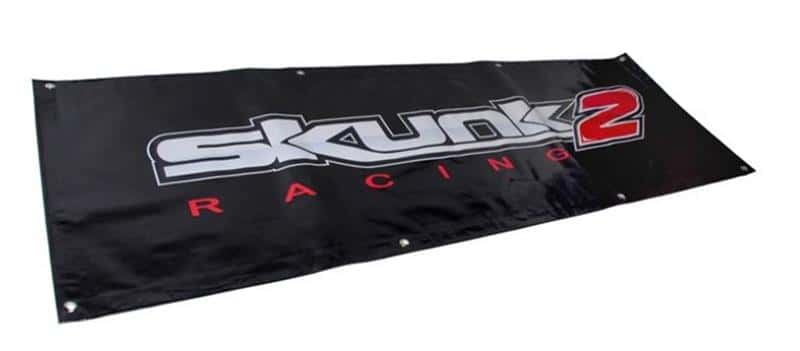 Skunk2 Racing — Skunk2 5 FT. Vinyl Shop Banner (Black)
Banner - view 2